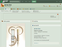 Tablet Screenshot of de-tec-tive.deviantart.com
