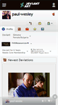 Mobile Screenshot of paul-wesley.deviantart.com