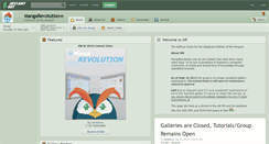 Desktop Screenshot of mangarevolution.deviantart.com