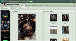 Desktop Screenshot of feeling-fashionable.deviantart.com