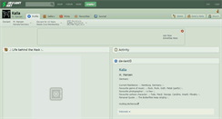Desktop Screenshot of kalia.deviantart.com