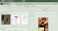 Desktop Screenshot of nikkosunshine.deviantart.com