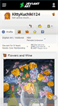 Mobile Screenshot of kittykuchiki124.deviantart.com