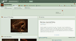 Desktop Screenshot of nonzerosum.deviantart.com