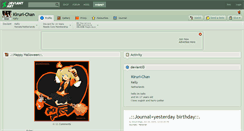 Desktop Screenshot of kiruri-chan.deviantart.com