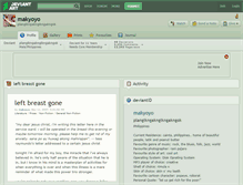 Tablet Screenshot of makyoyo.deviantart.com