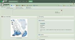 Desktop Screenshot of dreamish.deviantart.com