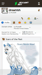 Mobile Screenshot of dreamish.deviantart.com