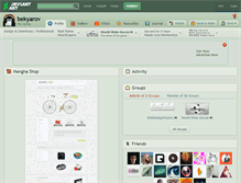 Tablet Screenshot of bekyarov.deviantart.com