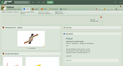 Desktop Screenshot of p30carl.deviantart.com