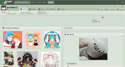 Desktop Screenshot of jowichi615.deviantart.com