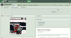 Desktop Screenshot of krimsonguard.deviantart.com