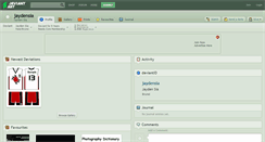 Desktop Screenshot of jaydensia.deviantart.com