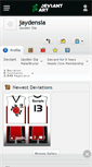 Mobile Screenshot of jaydensia.deviantart.com