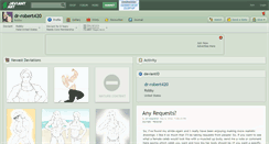 Desktop Screenshot of dr-robert420.deviantart.com