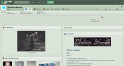 Desktop Screenshot of obscure-dreams.deviantart.com