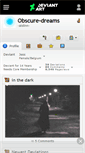 Mobile Screenshot of obscure-dreams.deviantart.com