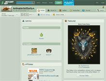 Tablet Screenshot of animalartallsorts.deviantart.com