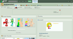 Desktop Screenshot of dontdropmyheart.deviantart.com