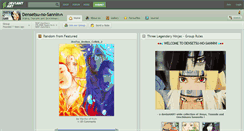 Desktop Screenshot of densetsu-no-sannin.deviantart.com