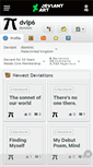 Mobile Screenshot of dvip6.deviantart.com