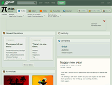 Tablet Screenshot of dvip6.deviantart.com