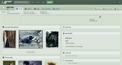 Desktop Screenshot of elle-lea.deviantart.com