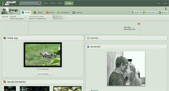 Desktop Screenshot of jbongo.deviantart.com