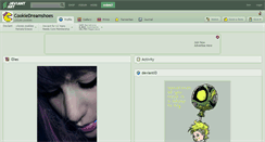 Desktop Screenshot of cookiedreamshoes.deviantart.com