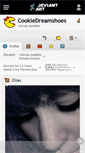 Mobile Screenshot of cookiedreamshoes.deviantart.com
