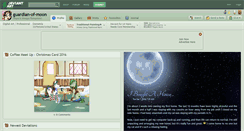 Desktop Screenshot of guardian-of-moon.deviantart.com