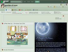Tablet Screenshot of guardian-of-moon.deviantart.com