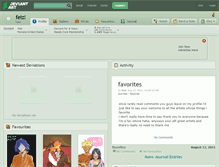 Tablet Screenshot of feizl.deviantart.com