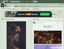 Tablet Screenshot of g2x.deviantart.com