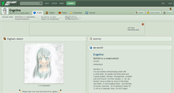 Desktop Screenshot of engeline.deviantart.com