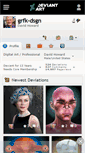 Mobile Screenshot of grfk-dsgn.deviantart.com