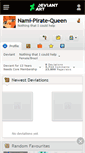 Mobile Screenshot of nami-pirate-queen.deviantart.com