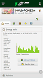 Mobile Screenshot of i-wub-ponies.deviantart.com