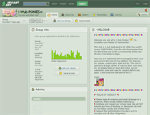 Tablet Screenshot of i-wub-ponies.deviantart.com