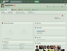 Tablet Screenshot of nealobstat.deviantart.com