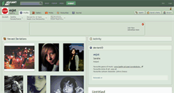 Desktop Screenshot of esjot.deviantart.com