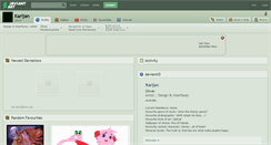 Desktop Screenshot of karijan.deviantart.com