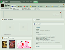 Tablet Screenshot of karijan.deviantart.com
