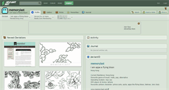 Desktop Screenshot of memorylast.deviantart.com