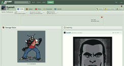 Desktop Screenshot of eyemelt.deviantart.com