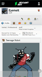 Mobile Screenshot of eyemelt.deviantart.com