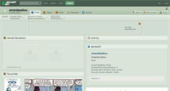 Desktop Screenshot of amandasaitou.deviantart.com