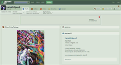 Desktop Screenshot of lamaonspeed.deviantart.com