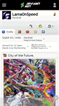 Mobile Screenshot of lamaonspeed.deviantart.com