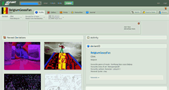 Desktop Screenshot of belgiumgeassfan.deviantart.com